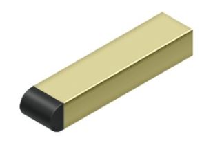 contemporary hald cylinder tip baseboard bumper