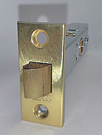 period brass latch face