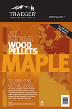 traeger pellets maple